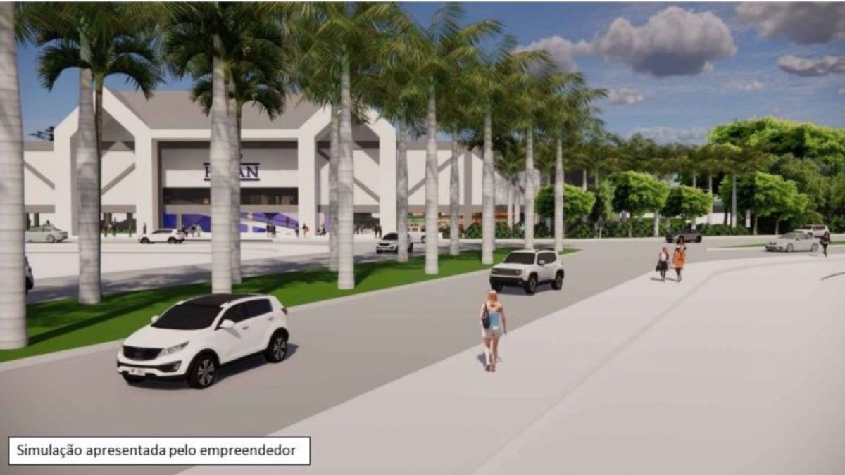 A megaloja pode gerar cerca de 200 empregos diretos e tem sua inauguração prevista para o final de abril de 2026 (Reprodução/ND mais)