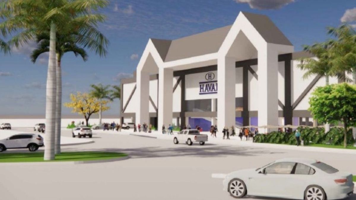 Por ter sido construída no Centro Histórico de Blumenau, a megaloja da Havan precisou passar por uma rigorosa análise técnica e recebeu o aval de órgãos de patrimônio (Reprodução/ND mais)