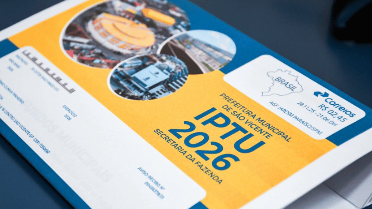 São Vicente iniciou a entrega dos carnês do IPTU