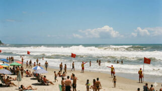 Embora 86% do litoral paulista esteja com águas limpas, 24 pontos foram classificados como impróprios para o banho de mar