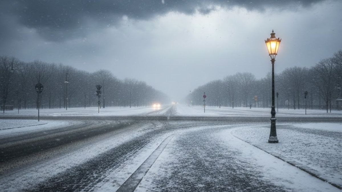 Instituto Hidrometeorológico Checo (ČHMÚ) também emitiu alertas, e as previsões apontam que deve haver uma forte queda de neve