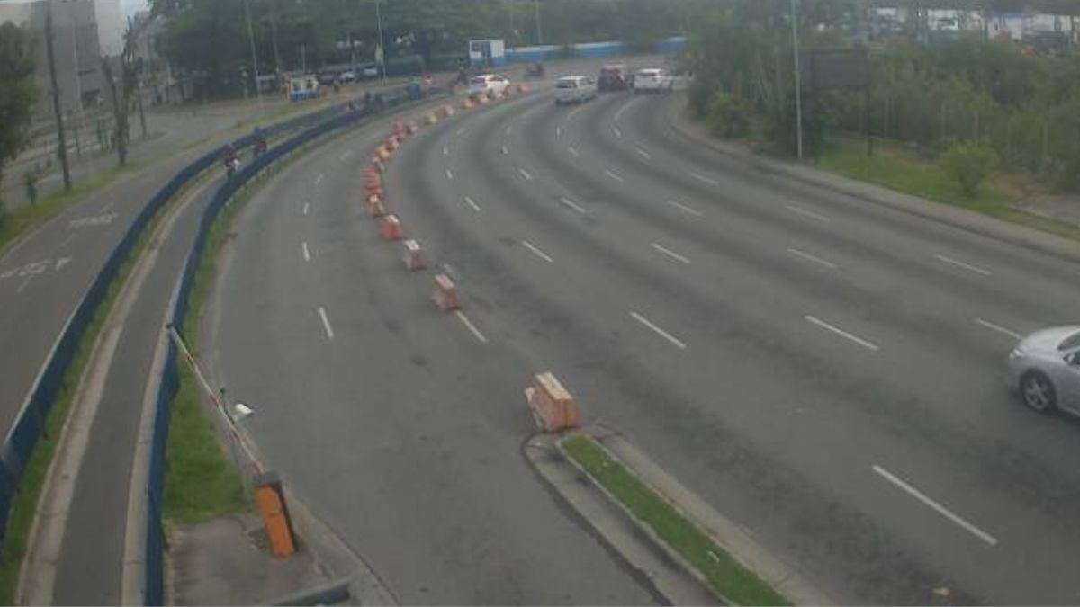 O tempo de espera nas travessias de balsas permanece tranquilo na manhã desta sexta