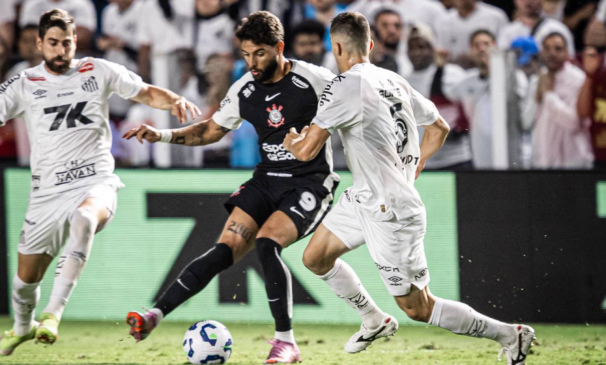 Santos x Corinthians - Quarta-feira (21) - 19h30 - HBO MAX (FOTO - SANTOS)