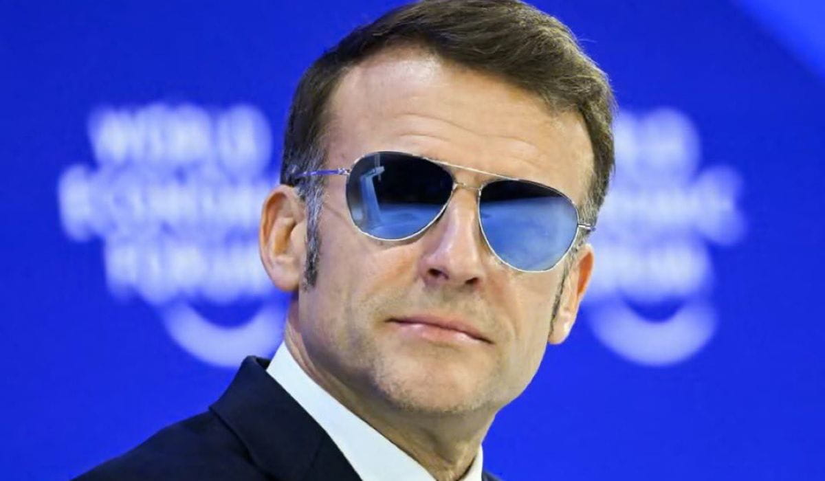 O presidente francês revelou recentemente estar com uma forte irritação ocular