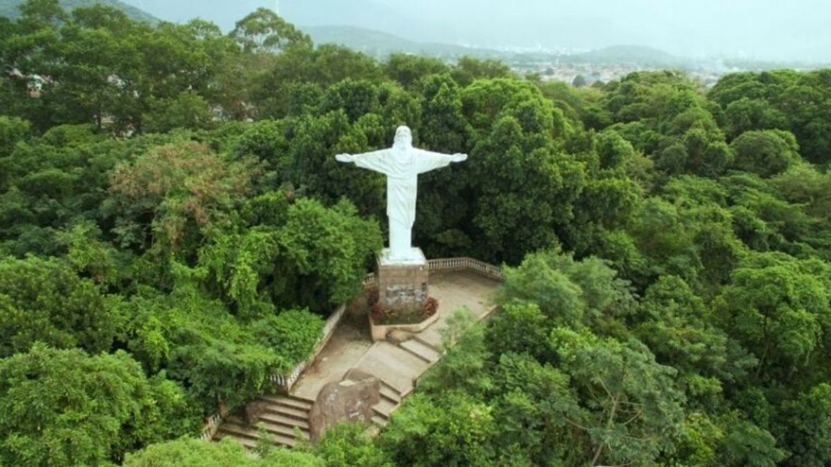 Estátua do Cristo Redentor também passou por um processo de revitalização