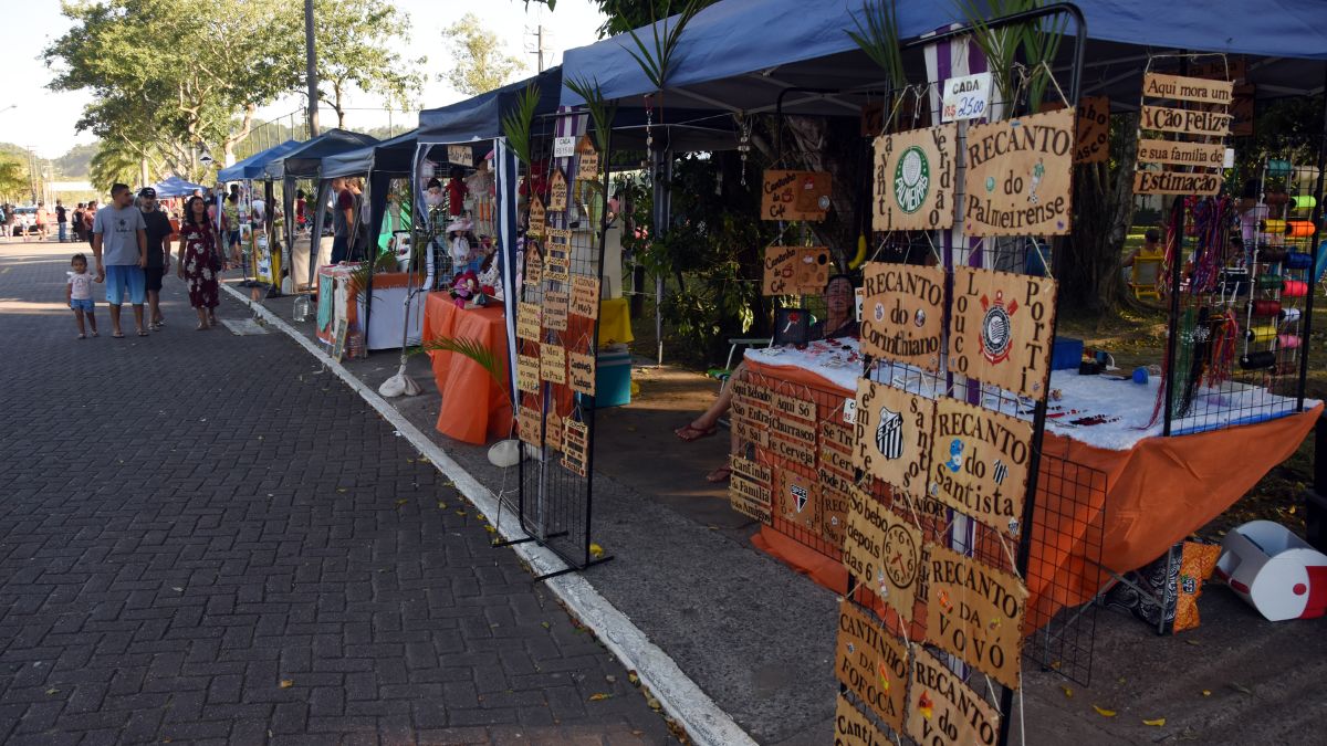O Portinho vai receber cerca de 30 expositores na Feira Artesanal Itinerante de Praia Grande