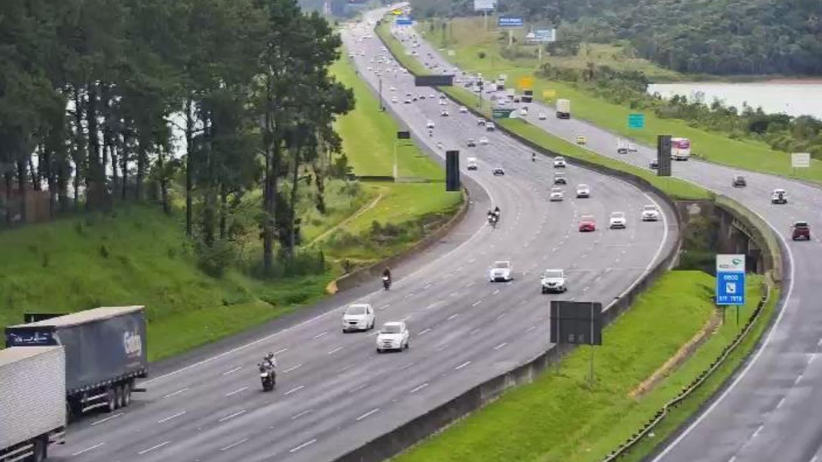 Mesmo que não tenha trânsito, um trecho está interditado em ambos os sentidos