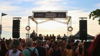 A terceira edição do Santos Sunset vai oferecer música ao vivo, gastronomia e economia criativa