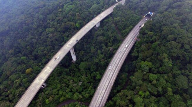 Com o bloqueio, a subida será feita exclusivamente pela Via Anchieta