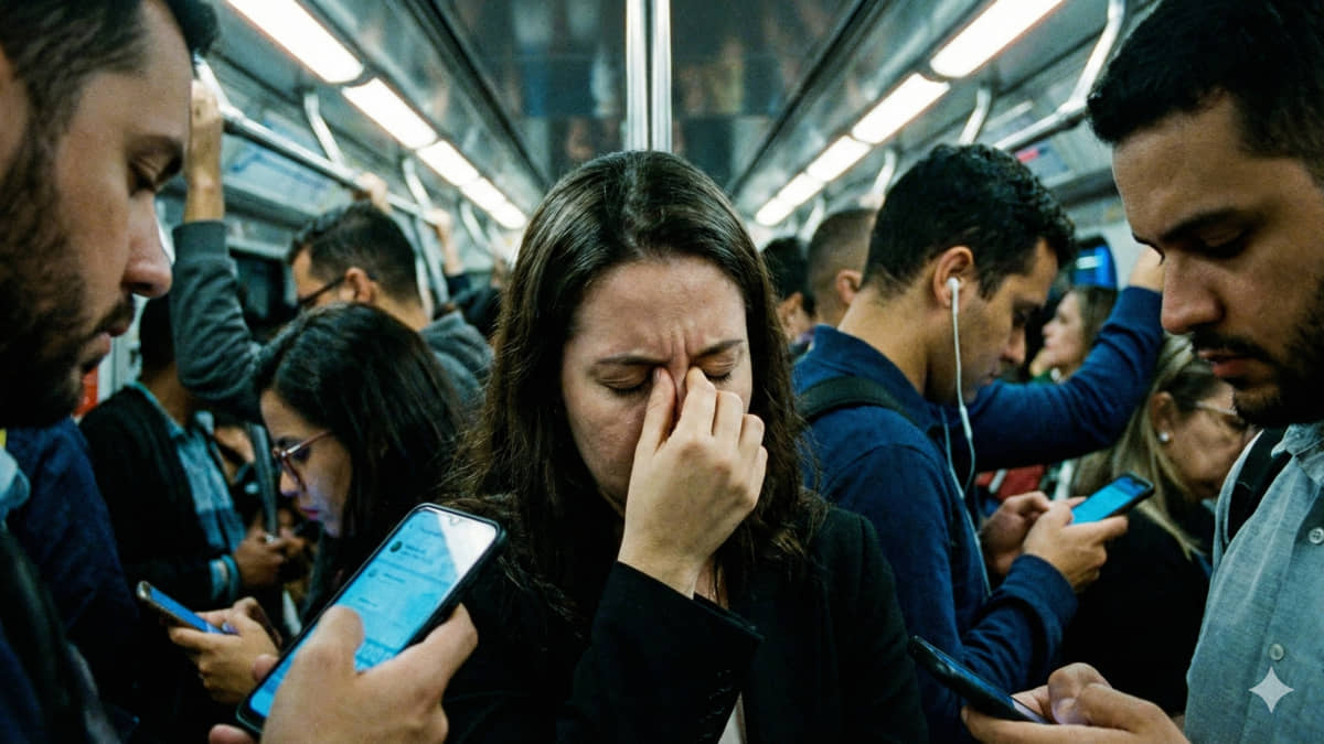 O brasileiro é considerado o povo mais ansioso do mundo, segundo a OMS