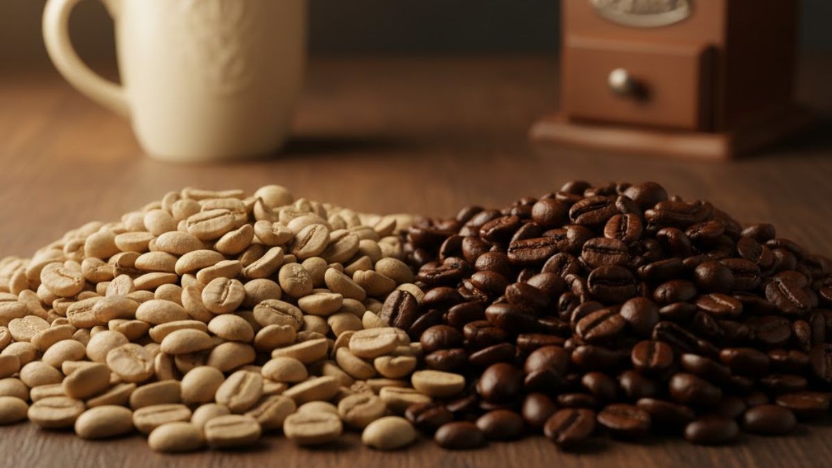 A decisão é pessoal e deve considerar a sensibilidade do seu sistema digestivo, ou seja, cabe da pessoa optar pelo café com torra clara ou escura (Google Gemini/Imagem Gerada por IA)