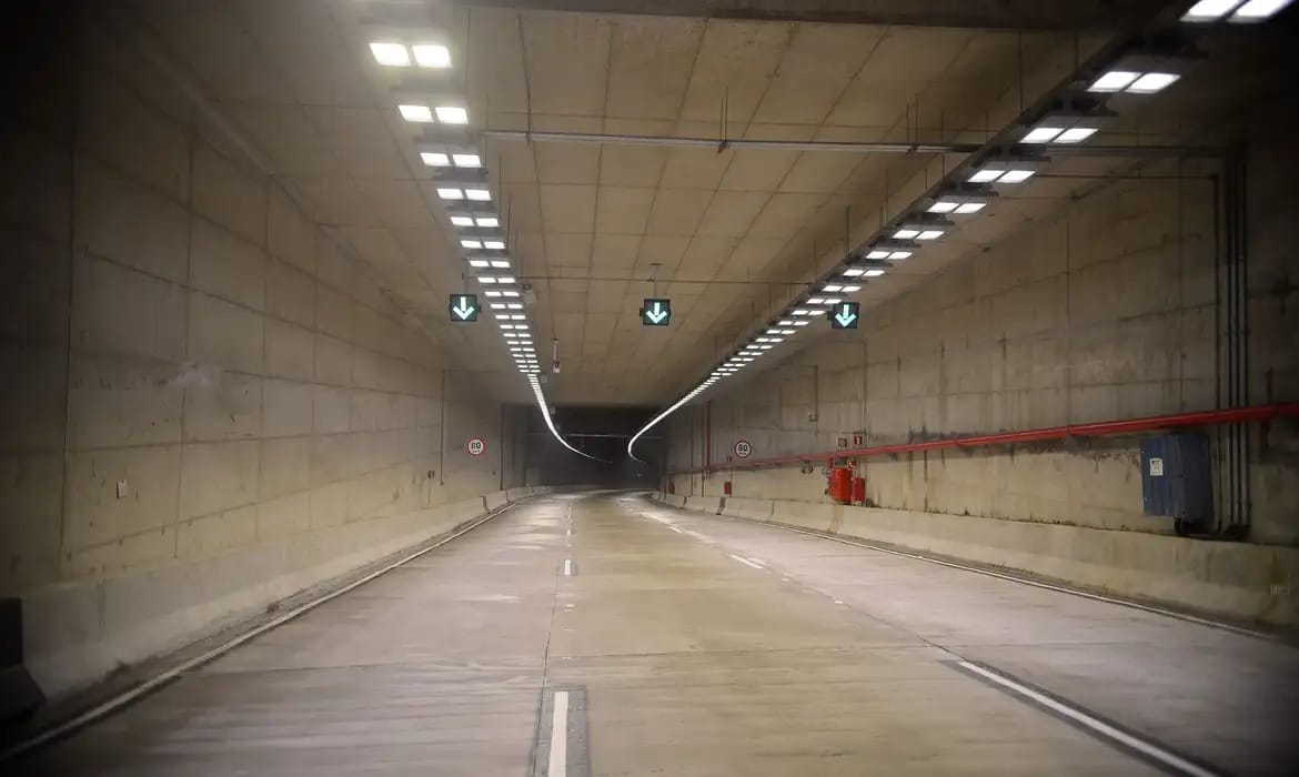 Poucos dias antes da inauguração / Reprodução
