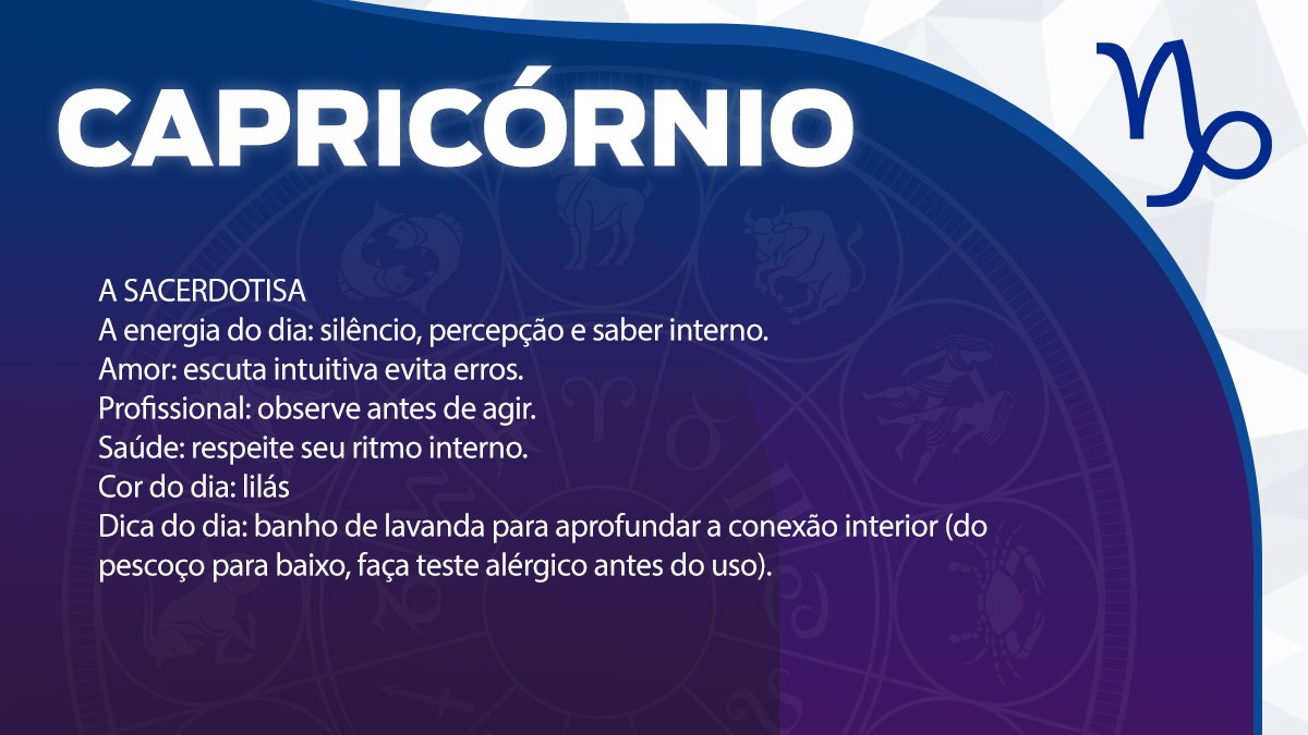 Previsão para Capricórnio / Arte/DL