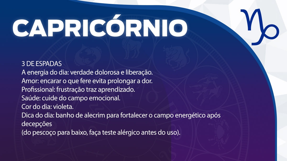 Previsão para Capricórnio / Arte/DL