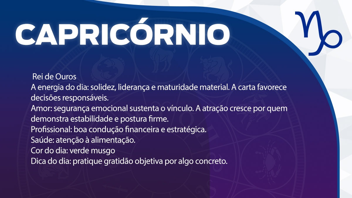 Previsão para Capricórnio / Arte/DL