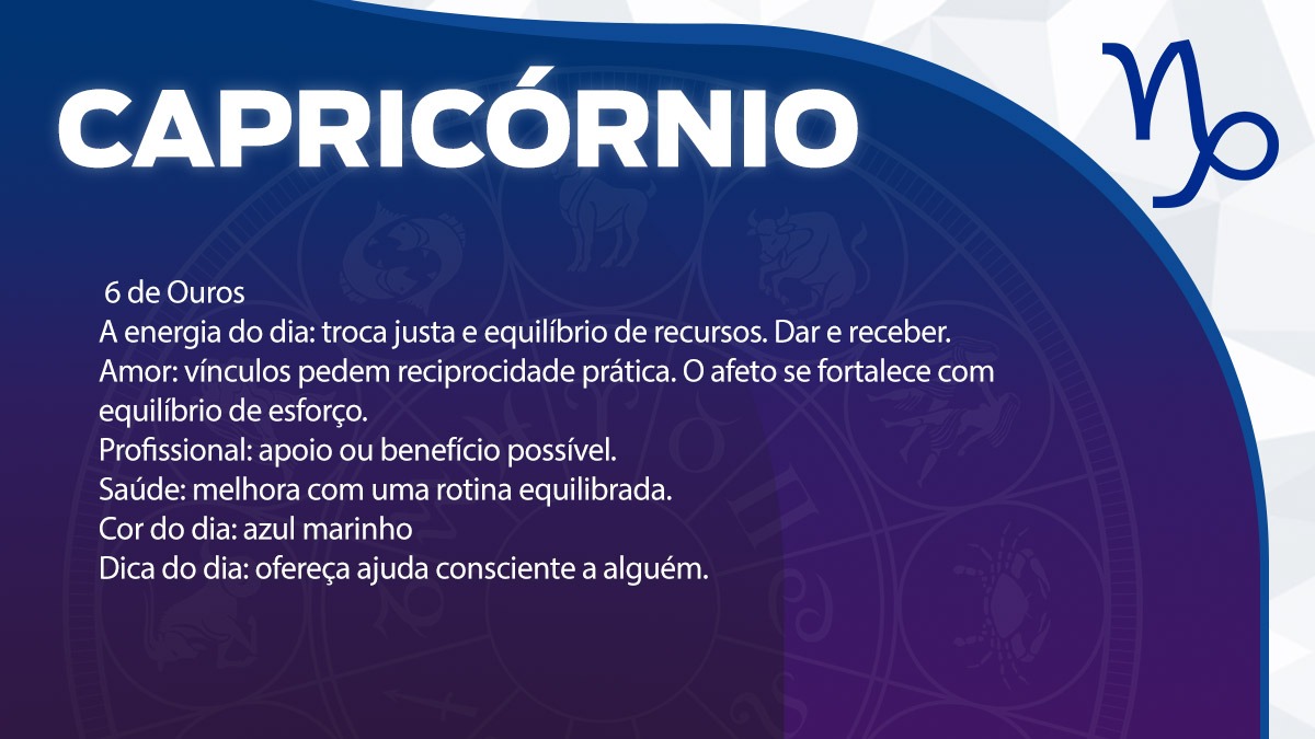 Previsão para Capricórnio / Arte/DL