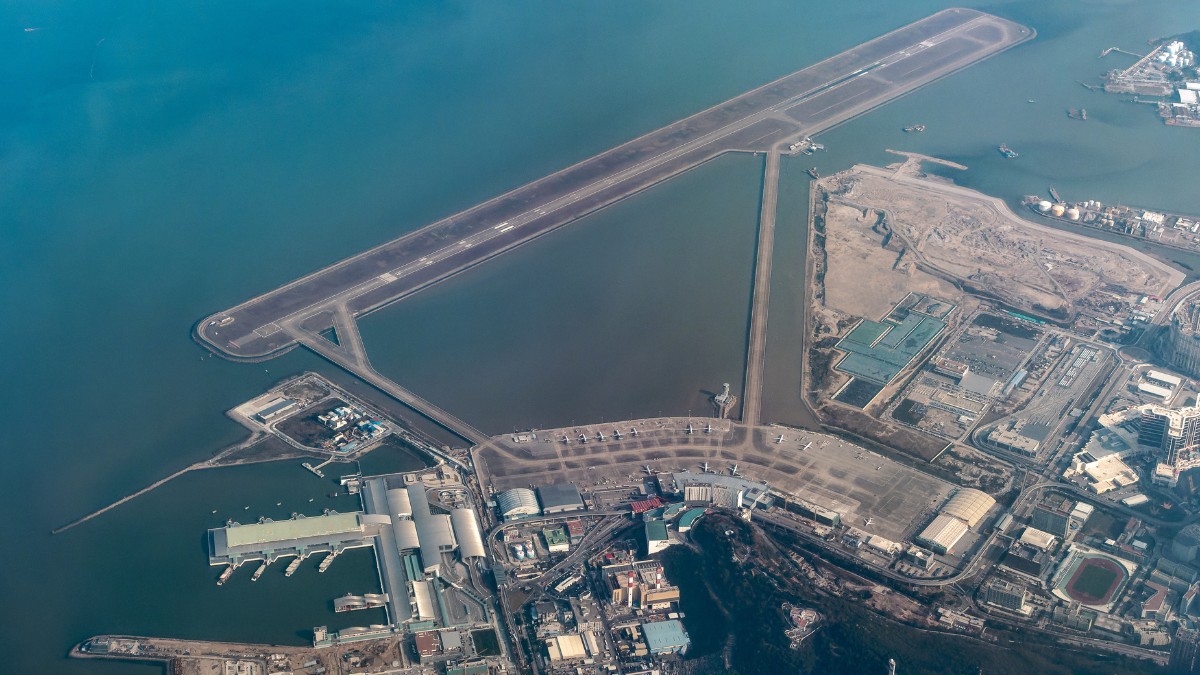 Ilha Artificial Nanhai Pearl, vista da Binhai Road, em Haikou, Hainan, China / Wikimedia Commons