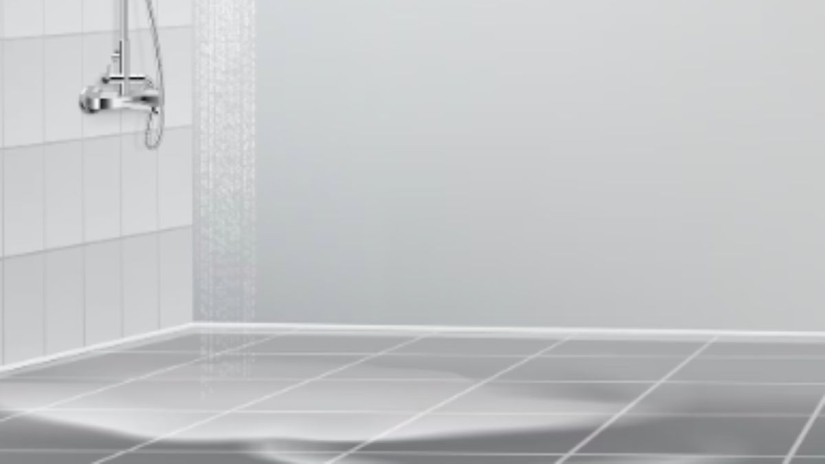 A superfície rugosa e impermeável torna o piso uma alternativa segura para residências que priorizam prevenção de acidentes e fácil higienização. Freepik/@macrovector