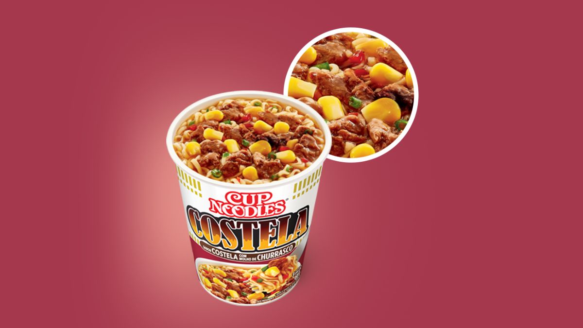 A Nissin Foods vai ampliar a produção de macarrão instantâneo e do tradicional Cup Noodles com a nova fábrica em Ponta Grossa (PR) / Foto: Reprodução