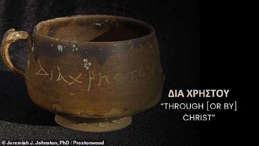 Se sua teoria estiver correta, o cálice revelaria que o cristianismo primitivo já havia se espalhado para a cosmopolita Alexandria/Reprodução