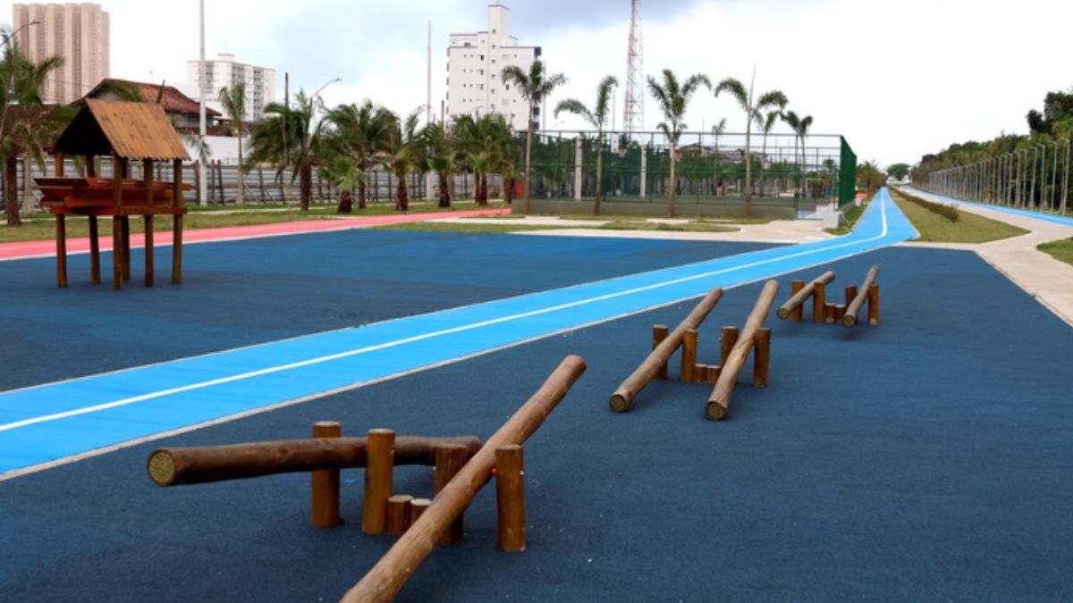 Outra novidade: O novo Parque de Lazer Mirim ocupa uma área estratégica de 22 mil metros quadrados entre as avenidas Presidente Kennedy e Castelo Branco/Reprodução
