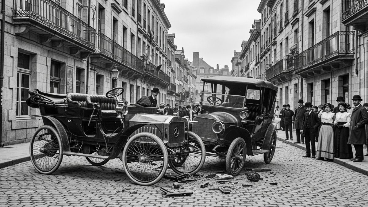 Um acidente curioso, quase cinematográfico, digno de ser contado em qualquer roda de conversa