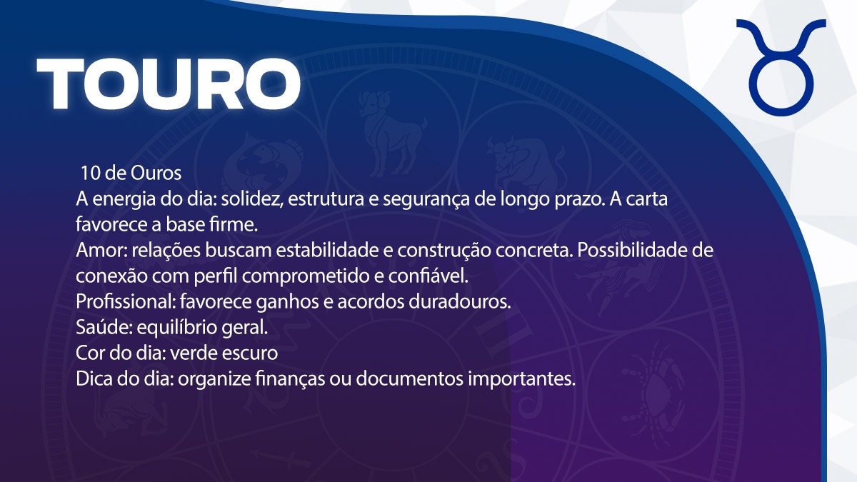 Previsão para Touro / Arte/DL