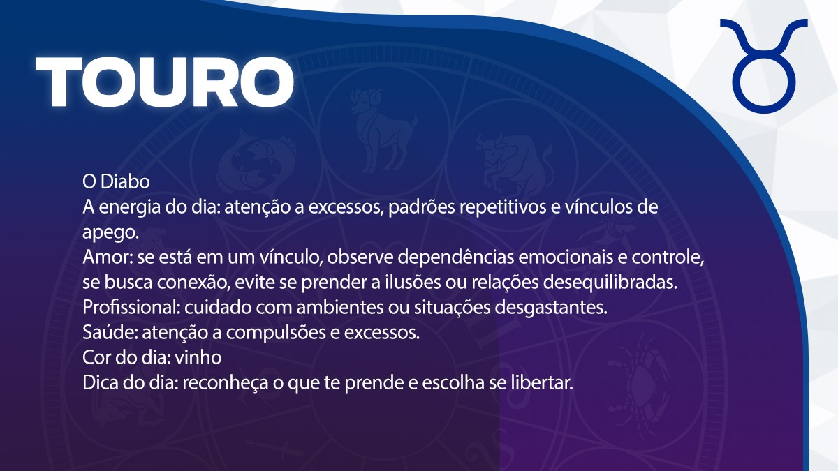 Previsão para Touro / Arte/DL