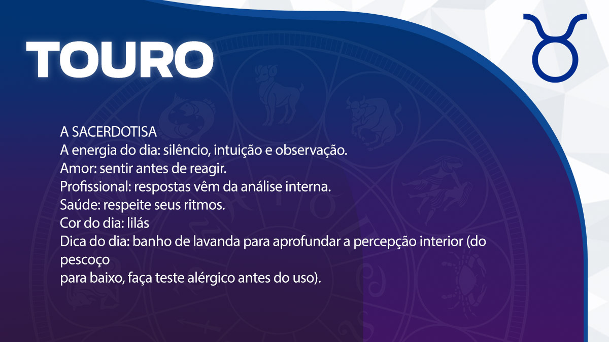 Previsão para Touro / Arte/DL