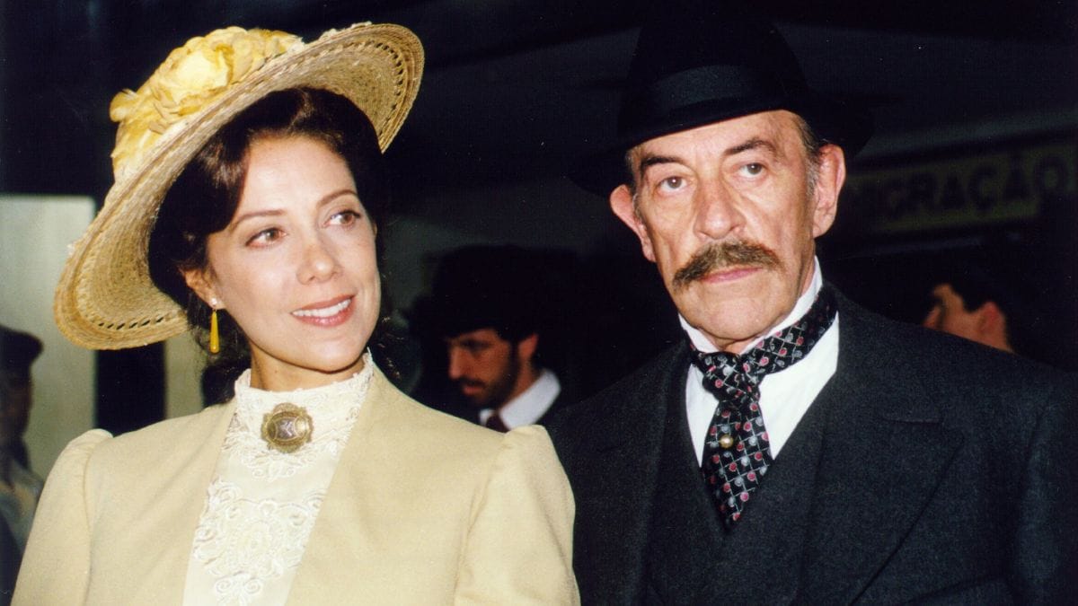 Francesco (Raul Cortez) e Janete (Ângela Vieira)/Globo
