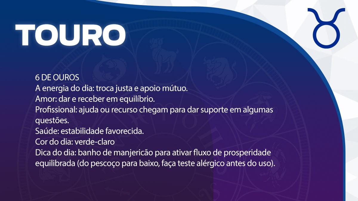 Previsão para Touro / Arte/DL