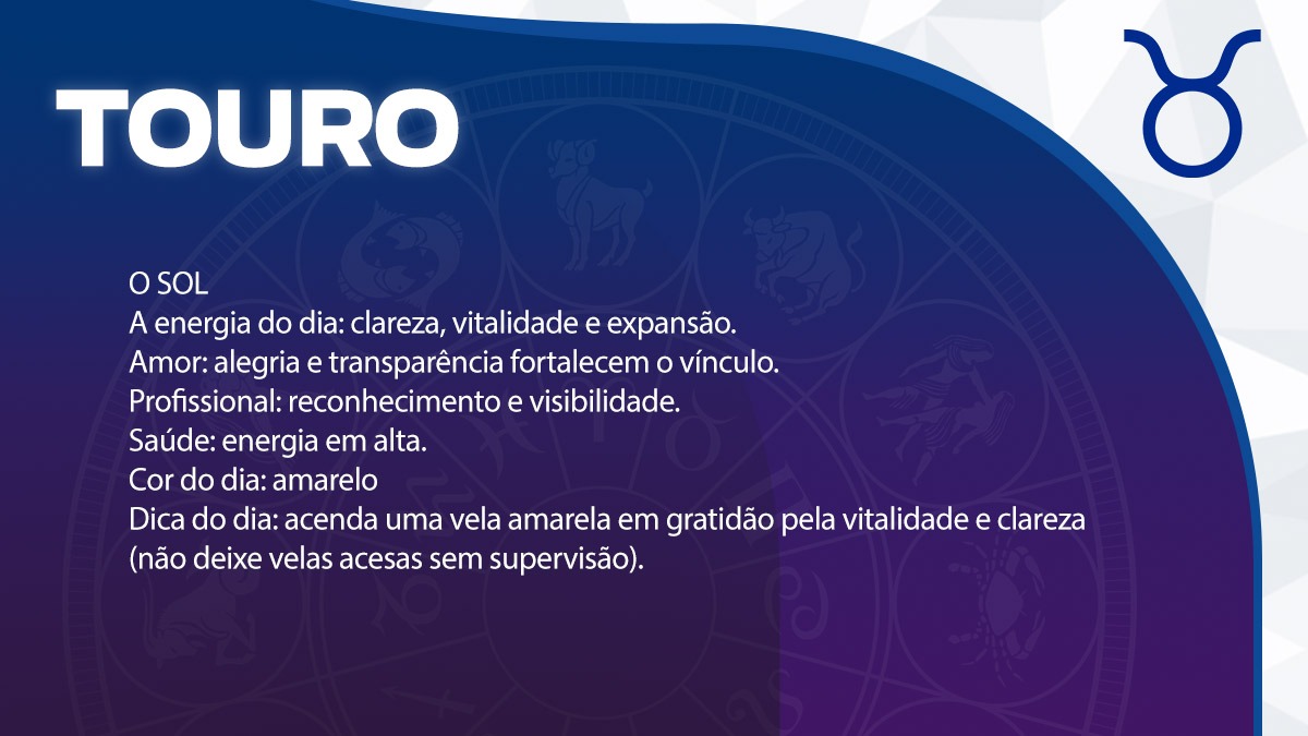 Previsão para Touro / Arte/DL