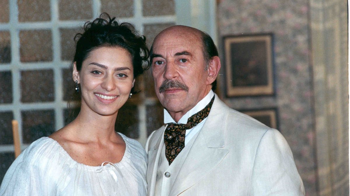 Francesco (Raul Cortez) e Paola (Maria Fernanda Cândido)/Globo