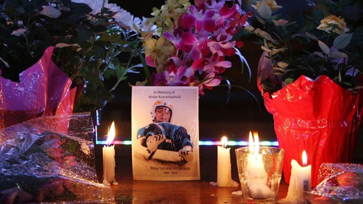 Nodar Kumaritashvili (Vancouver 2010): O jovem georgiano de 21 anos morreu no dia da abertura dos Jogos. Após ser arremessado de seu trenó a 140 km/h, colidiu contra um poste de aço sem proteção/Getty imagens