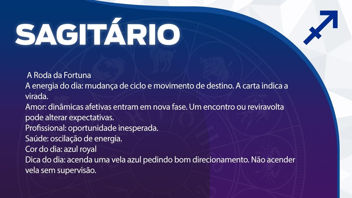 Previsão para Sagitário / Arte/DL