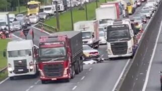 Acidente acabou resultando na morte do motociclista