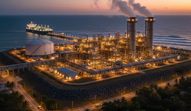 Uma usina termoelétrica, fundamental para a energia chegar na sua casa