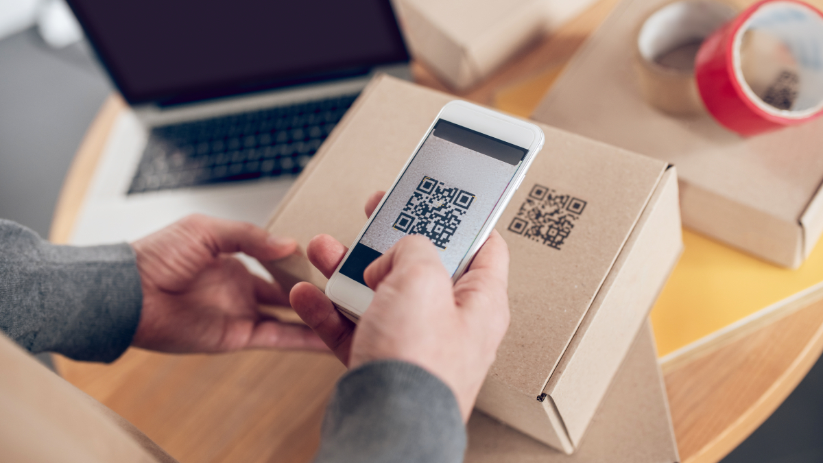 O problema surge quando o código é escaneado