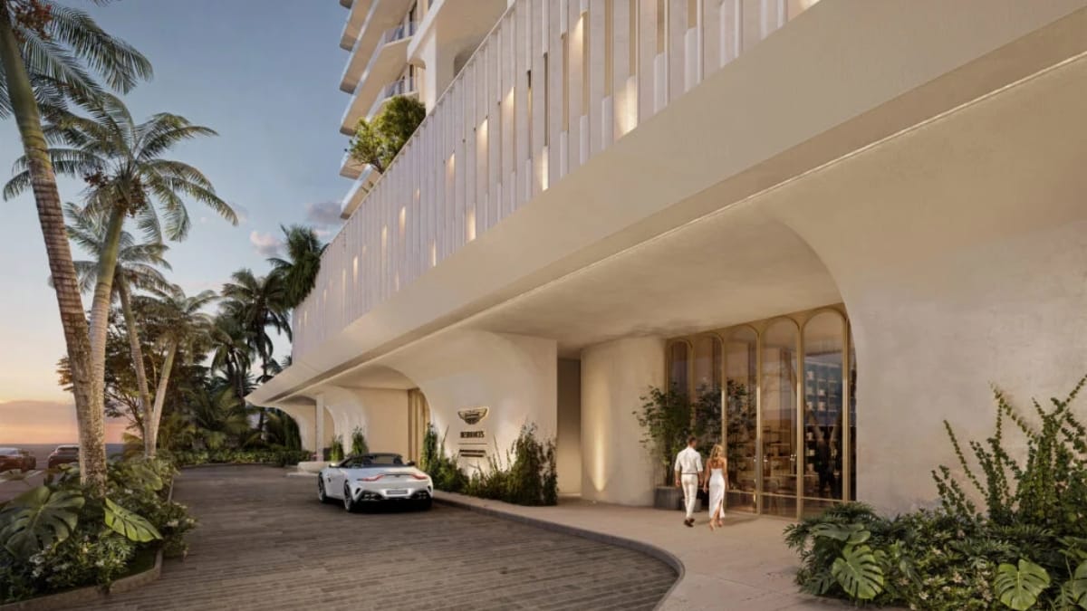 Os apartamentos terão valores estimados entre R$ 2 milhões e R$ 8 milhões / Divulgação/Aston Martin