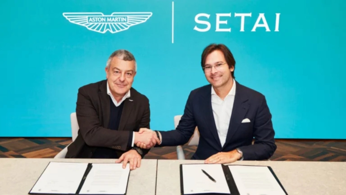 O CEO do Setai Grupo GP, André Penazzi, possui histórico como comprador de veículos da Aston Martin / Divulgação/Aston Martin