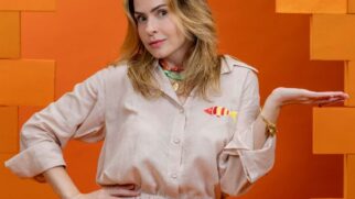 A jornalista Ana Paula Renault escolheu roupas de marca santista para o BBB 26