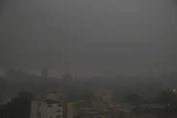 Chuva forte causada pelo corredor de umidade do ZCAS, em SP / Paulo Pinto - Agência Brasil