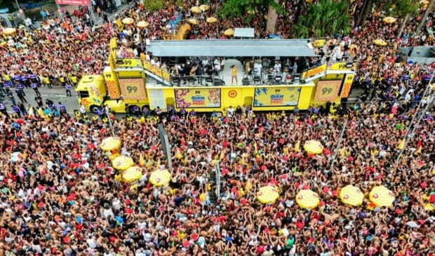 O show de Ivete Sangalo serviu como o grande teste operacional para as forças de segurança.