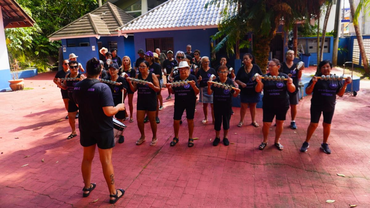 Neste ano, a Bateria da Feliz Idade vai acompanhar a Caminhada do Conviver/Divulgação/PMM