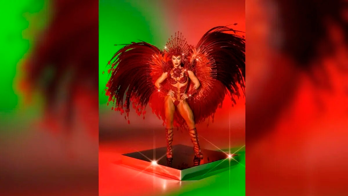 Parte das discussões nas redes sociais girou em torno da escolha da influenciadora Virginia Fonseca como rainha de bateria.