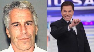 Uma pegadinha de Silvio Santos foi identificada entre o material sobre o caso Jeffrey Epstein