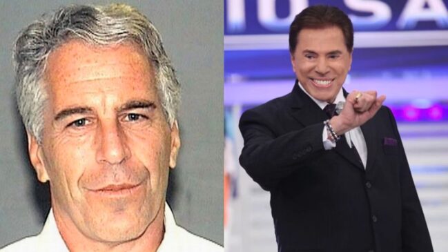 Uma pegadinha de Silvio Santos foi identificada entre o material sobre o caso Jeffrey Epstein