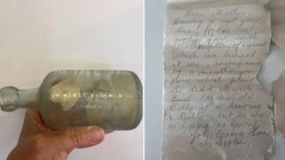 Ambos viajavam a bordo do navio militar HMAT A70 Ballarat, em direção às trincheiras da Frente Ocidental.