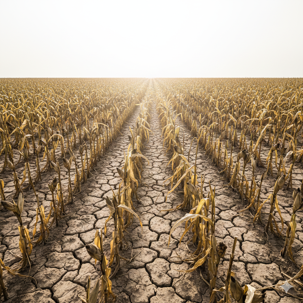 Sem os oceanos a chuva evaporaria mais rápido e teríamos falta de água e, claro, de alimentos / IA