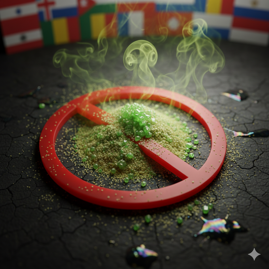 O clorpirifós é proibido em regiões como a União Europeia e o Reino Unido / IA